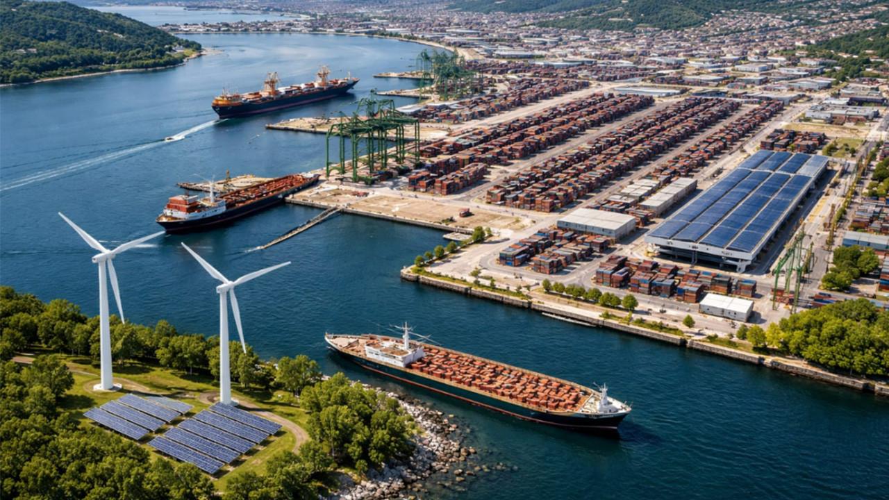 Türkiye Limanlarında Yeşil Dönüşüm Hız Kazanıyor: Yatırımlar 1,1 Milyar Doları Aştı
