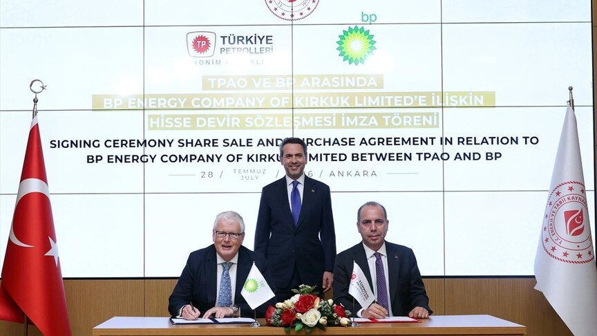 TPAO, Irak'ta BP'nin Kerkük Sahalarına Ortak Oldu