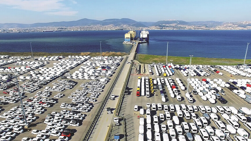 Otomotiv ihracatı temmuzda 3,6 milyar dolara dayandı