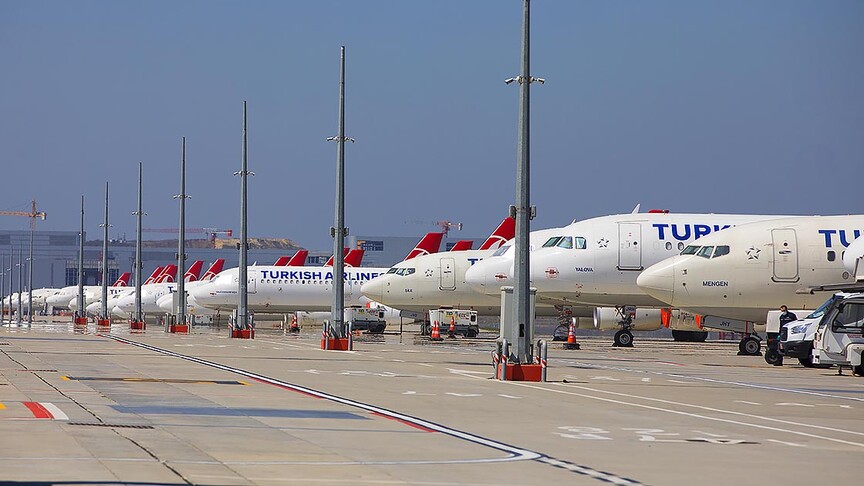 Türkiye'nin Sivil Havacılık Filosu Yılın İlk Yarısında 846 Uçağa Ulaştı