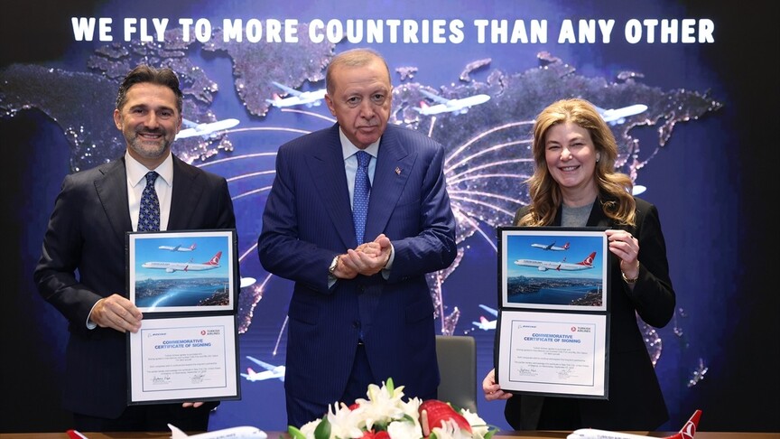 THY, Boeing'e 150 adede kadar 737 MAX siparişini kesinleştirdi